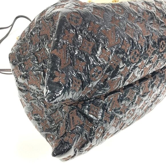 LOUIS VUITTON M95259 Monogram Elvinir Squeeze Drawstring Tote Bag Shoulder Bag - Picture 8 of 15